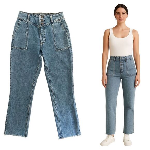 Abercrombie & Fitch Denim - Abercrombie & Fitch High Rise Mom Jean 27 Waist 4